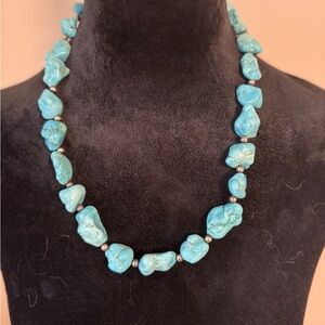 Turquoise Beaded Necklace